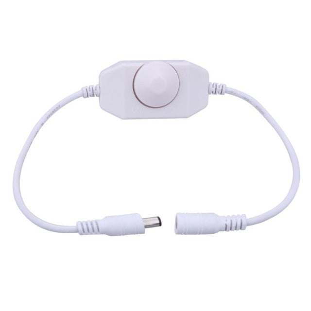 Mini LED Dimmer Controller for 3528 5050 5630 Single Colour LED Strip Light 12V-24V