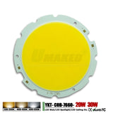 High Power LED Chip 3W 5W 7W10W 15W 20W 24W 30W 50W integrated SMD COB Beads Warm/Natural White Lamp Diode for led bulb spotlight