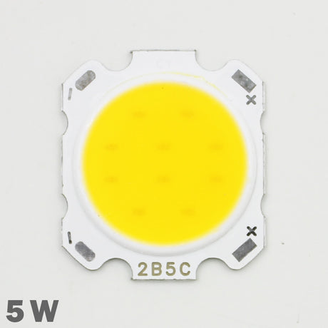10pcs LED COB Lamp Chip 5W 300-350lm DC 15-18V  28mm-20mm Chip Size Cold/Warm White For DIY LED Floodlight Spotlight Bulb Lamp