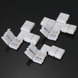 Adapters Accessories 8mm10mm X L T Shape LED Strip Light PCB LED Strip No soldering