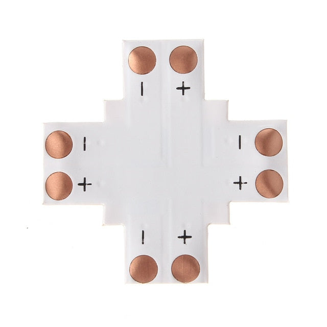 Adapters Accessories 8mm10mm X L T Shape LED Strip Light PCB LED Strip No soldering