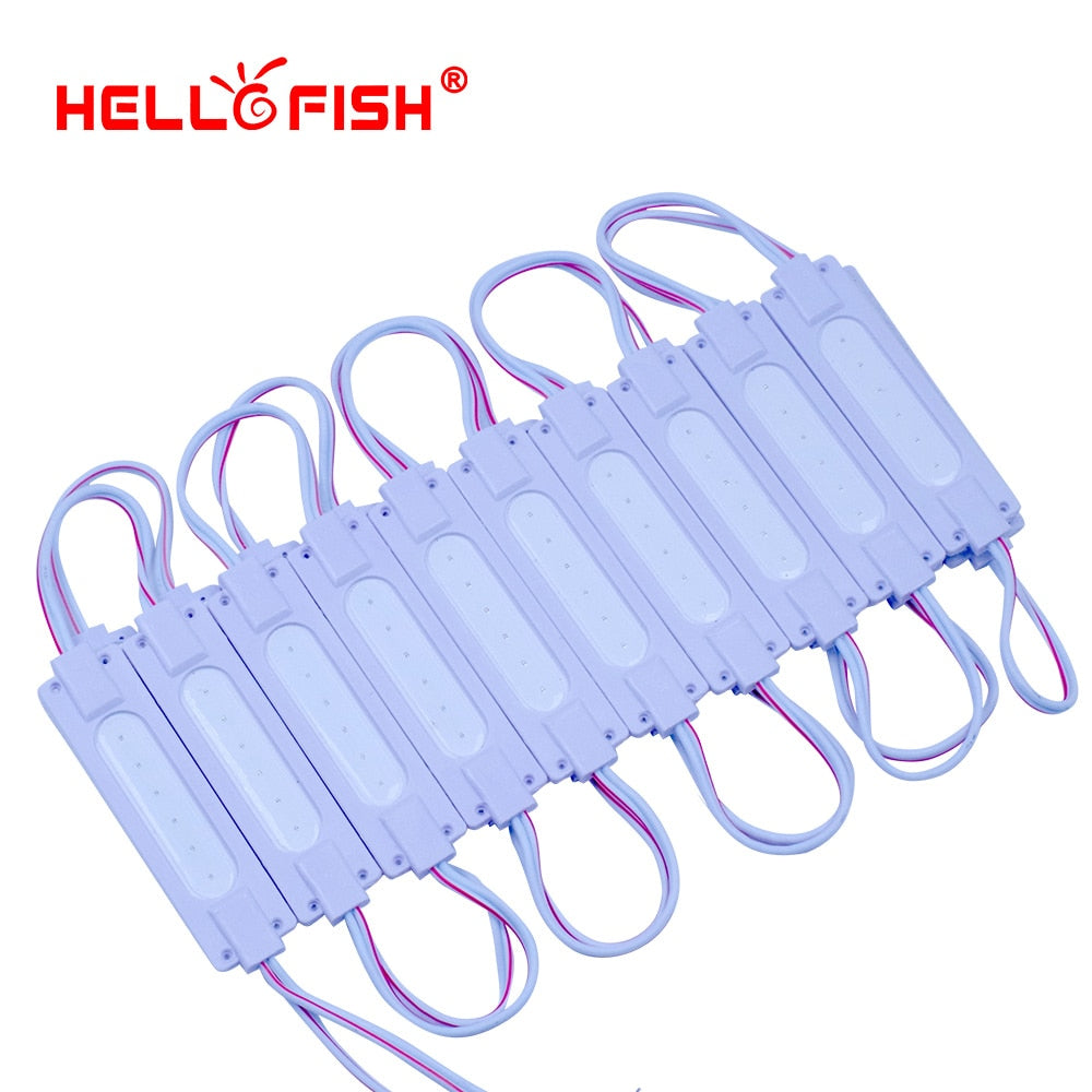 DC12V COB LED Modules 7020 Advertising Modules Luminous characters, backlight modules IP65 Waterproof