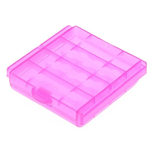 Environmental Plastic Case Holder protection Travel Battery safety Storage box for 18650 18350 26650 CR123A AA AAA