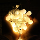 Fairy Garland LED Ball String Lights Waterproof For Christmas Tree Wedding Home Indoor Decoration Battery Powered