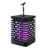 Solar Lights Flicking Flame Outdoor Solar Lantern Lamp Light Solar Powered LED Waterproof Hanging Light for garden yard pathway