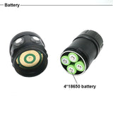 New LED Diving Flashlight Underwater 80M XHP70 / L2 Photography Video Camera Tactical Flashlight Blue +White LED Lantern Torch