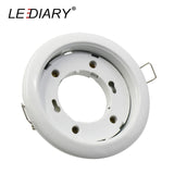 LEDIARY Bright Separable Led Downlights Round Recessed 8W 110-240V 90mm Cut Hole Aluminum GX53 Light Source 3000K/4000K/6000K