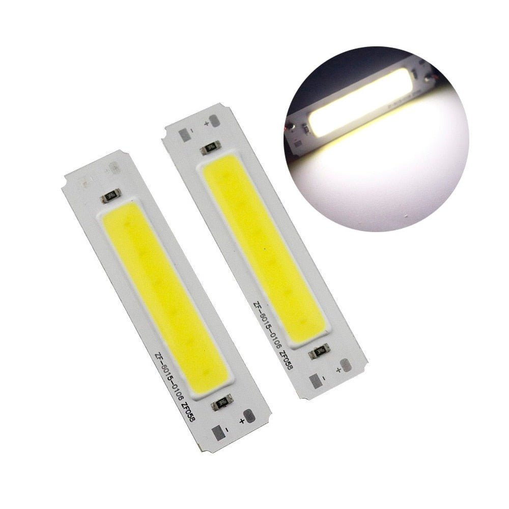 60*15mm LED 5V chip cob 2W COB LED Strip Light Source Bar Lamp DIY USB table lamp LED 5V Panel 5vLight LED strip light wholesale