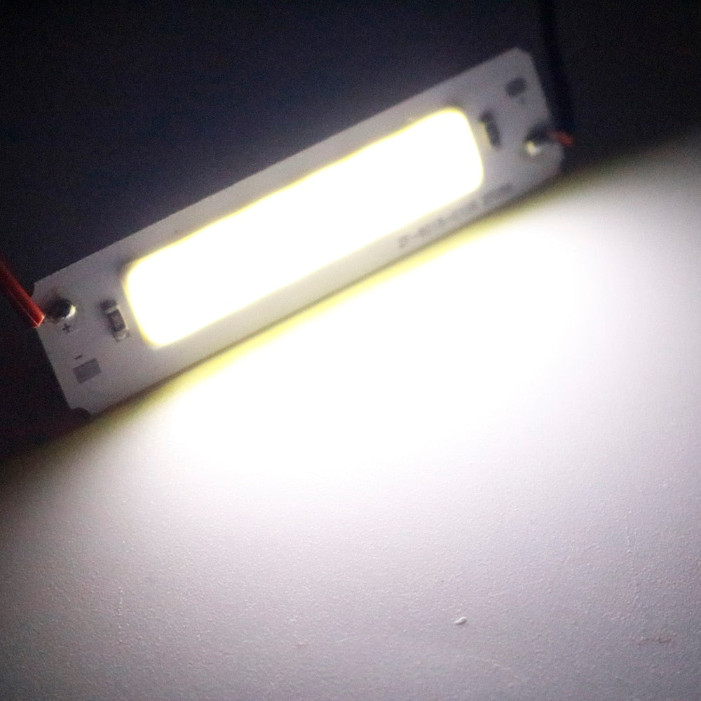 Fuente de luz led USB, 60x15mm, 5V CC, 2W, Chip LED COB a bordo, barra de  tira blanca fría y cálida, Bombilla de iluminación para luces de trabajo  DIY - AliExpress