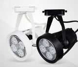 LED Track lighting with par30 30w 40w spot lamp led bulb for indoor lighting clothes jewel shop restaurant dining room