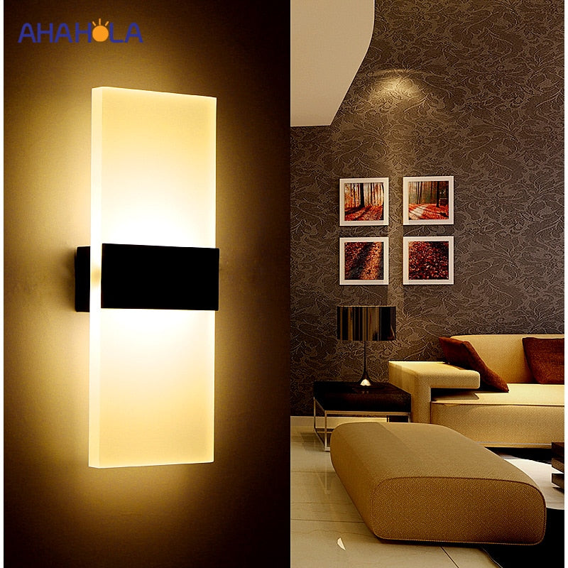 Modern Wall Light Led Indoor Wall Lamps Led Wall Sconce Lamp Lights for Bedroom Living Room Stair Mirror Light Lampara De Pared