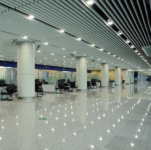 Pack of 10 Pocketman 110/220V 9W LED Ceiling Light Downlight,with LED Driver,Warm White Spotlight Lamp Recessed Lighting Fixture