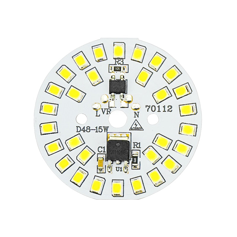 LED Bulb Lamp SMD 15W 12W 9W 7W 5W 3W Light Chip AC230V 220V Input Smart IC LED Bean For Bulb Light Cold White Warm White