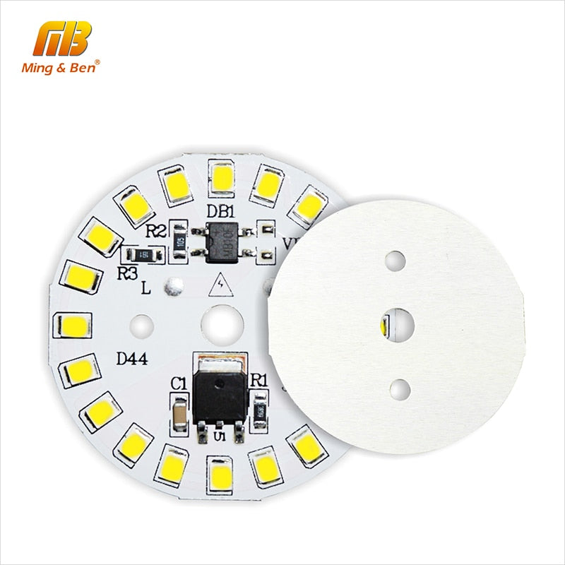 LED Bulb Lamp SMD 15W 12W 9W 7W 5W 3W Light Chip AC230V 220V Input Smart IC LED Bean For Bulb Light Cold White Warm White