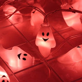 Cute Halloween Led String Light Ghost Skull Decorative Lights Fairy LED Garland Outdoor Indoor Decoration Battery Powered JQ