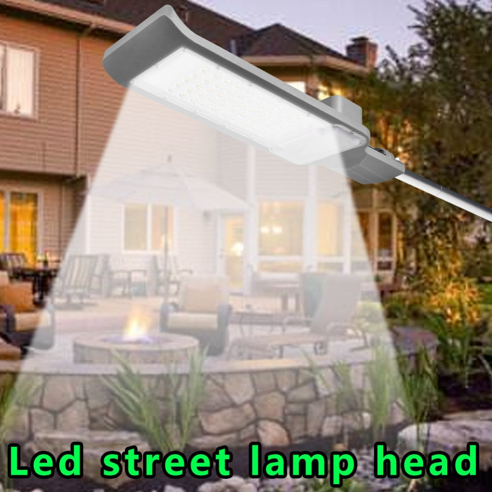 Waterproof IP65 30W/50W Led Light Street Lamp Head Aluminum Outdoor Road Lamp Led Street Flood Light Garden Spot Lamp AC85-265V
