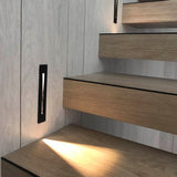 3W Recessed Led Stair Light AC85-265V Indoor Corner Wall lights Step Decoration Lamp Hallway staircase Lamps With Chip