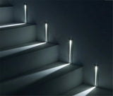 3W Recessed Led Stair Light AC85-265V Indoor Corner Wall lights Step Decoration Lamp Hallway staircase Lamps With Chip
