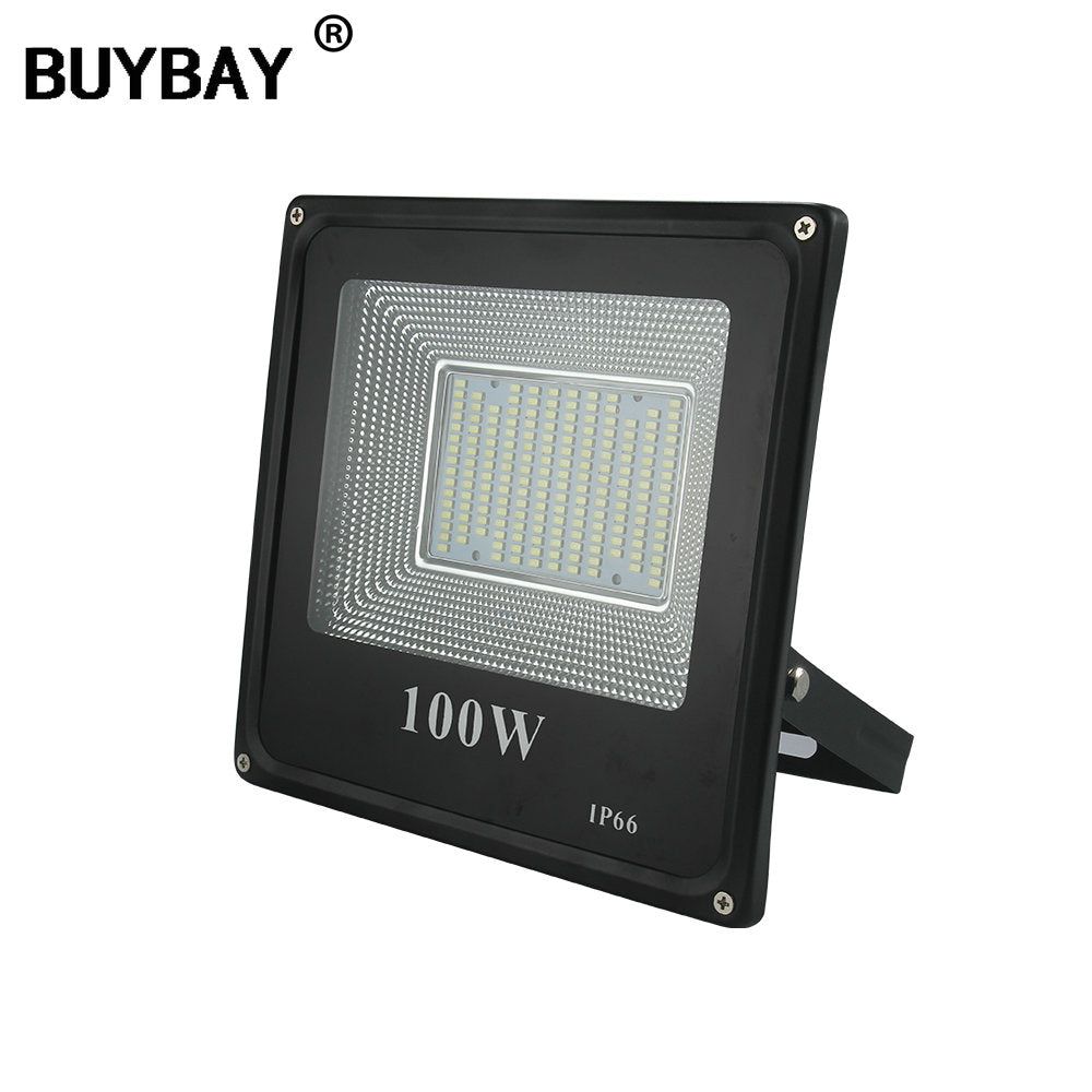 BUYBAY 50w 100w LED Flood light 220V 240V 30w 200w Outdoor Lighting Projector Reflector lamp led 50w exterior spot led exterieur