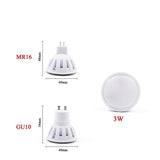 LED Lamp GU10 MR16 LED Bulb 2W 3W 4W 5W 6W 220V Lampard's LED Condenser lamp Diffusion Spotlight Energy Saving Home Lighting