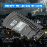 LED Solar Lamp Wall Street Light 20W/40W/60W Dusk to Dawn Super Bright Motion Sensor Waterproof Security Lamp for Garden Yard