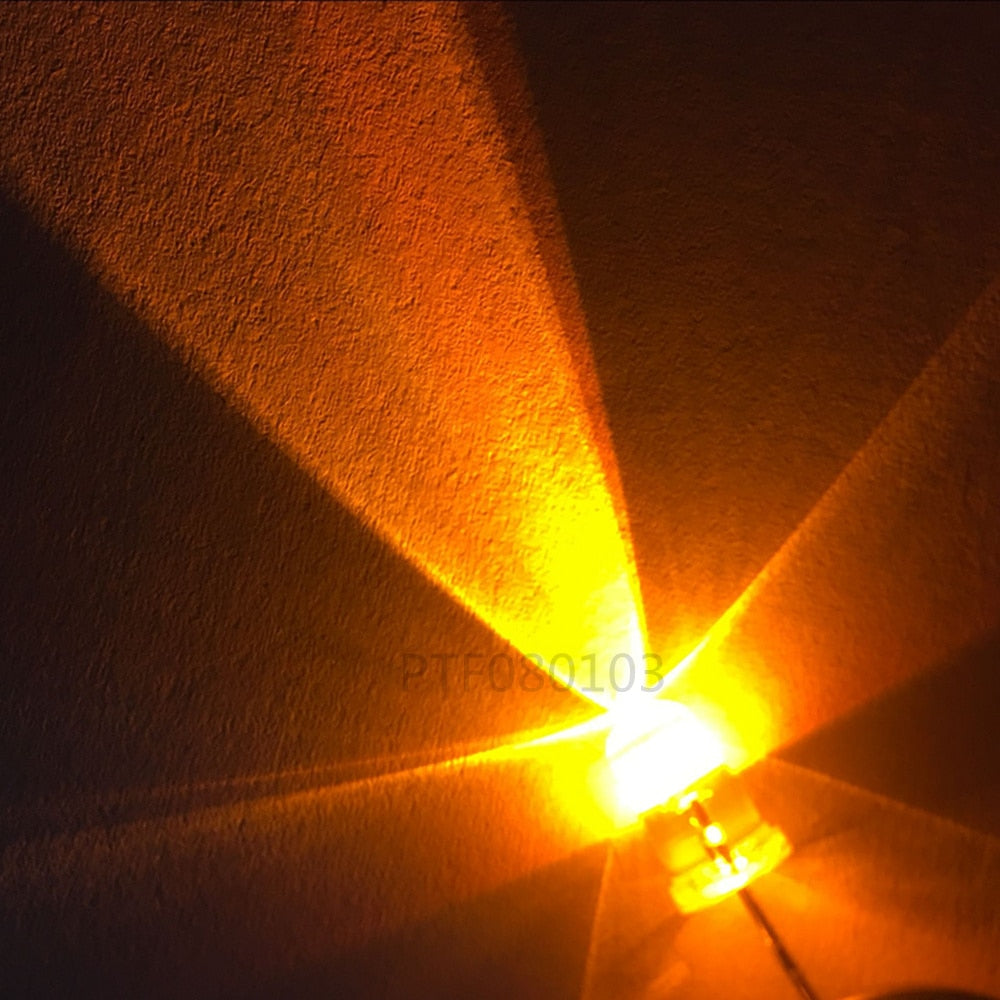 20pcs lot 20cm Pre Wired 3mm 5mm LED Light Lamp Bulb Prewired Emitting Diodes For DIY Home Decoration DC12V