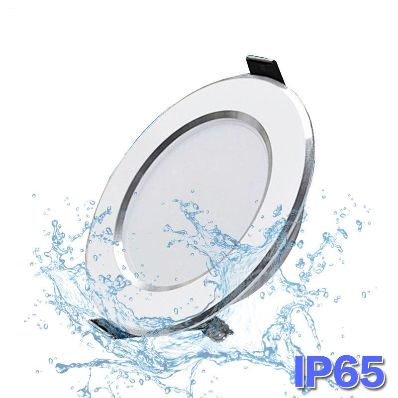 Waterproof LED Downlight Dimmable 18W 15W 12W 9W 7W 5W Warm White Cold White Recessed LED Lamp Spot Light AC220V AC110