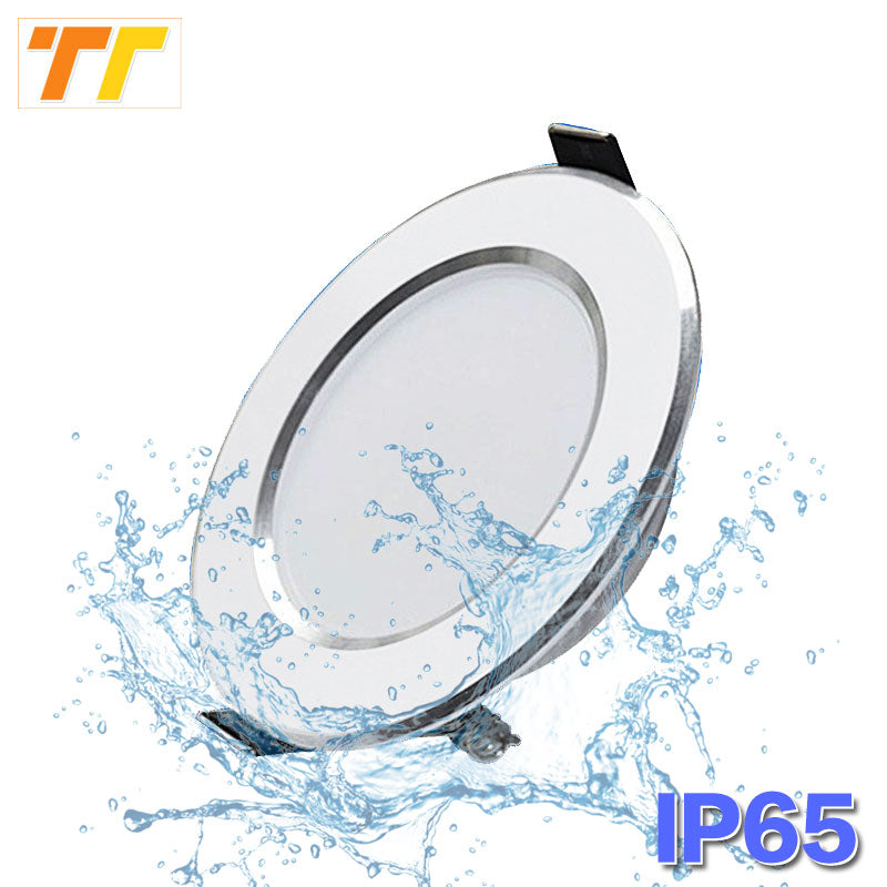 Waterproof LED Downlight Dimmable 18W 15W 12W 9W 7W 5W Warm White Cold White Recessed LED Lamp Spot Light AC220V AC110