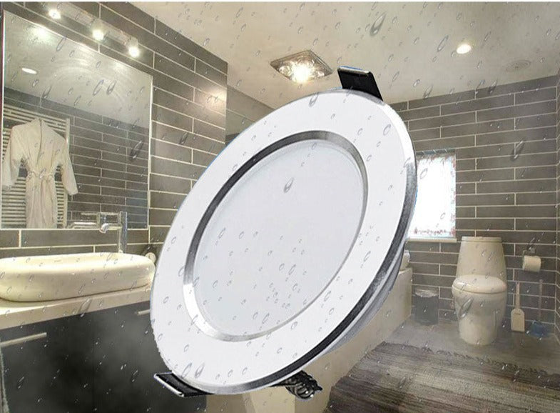 Waterproof LED Downlight Dimmable 18W 15W 12W 9W 7W 5W Warm White Cold White Recessed LED Lamp Spot Light AC220V AC110