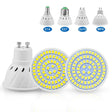 Led Spotlight Bulb E27 E14 GU10 MR16 Led Lamp 110V 220V 48 60 80 LEDs 2835 SMD Energy Saving Bombillas Lampada for Home Lighting