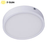 T-SUNRISE 8W/16W/24W/32W Square/Round Surface Mounted AC85-265V lamp White bright Square/Round LED Downlight Panel Light