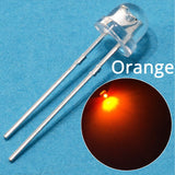 5mm emitting Diode Straw Hat White Red Green Blue Yellow Pink SMD SMT Led Water Clear Bright Wide Angle Bulb 20000mcd Lamp