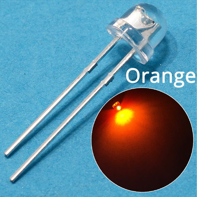 5mm emitting Diode Straw Hat White Red Green Blue Yellow Pink SMD SMT Led Water Clear Bright Wide Angle Bulb 20000mcd Lamp