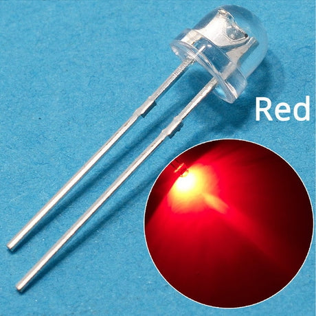 5mm emitting Diode Straw Hat White Red Green Blue Yellow Pink SMD SMT Led Water Clear Bright Wide Angle Bulb 20000mcd Lamp