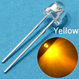 5mm emitting Diode Straw Hat White Red Green Blue Yellow Pink SMD SMT Led Water Clear Bright Wide Angle Bulb 20000mcd Lamp