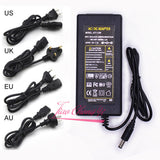 Power Supply Adapter Transformer LED Strip 2A 3A 5A 8A DC 5V 12V 24V 5V 12V 24V Power Supply Adapter US/EU/UK/AU Plug