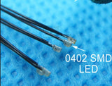 0402 SMD Pre-soldered micro litz wired LED leads resistor 20cm 8-15V Model DIY 9 Colors can choose - LED Lights For Sale : Affordable LED Solutions : Wholesale Prices