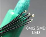 0402 SMD Pre-soldered micro litz wired LED leads resistor 20cm 8-15V Model DIY 9 Colors can choose - LED Lights For Sale : Affordable LED Solutions : Wholesale Prices