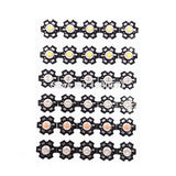 High Power LED Beads Full Spectrum White Warm white Green Blue Deep Red 660nm Royal blue With 20mm Black Star PCB