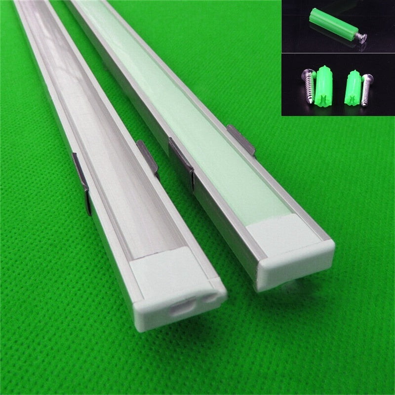 LED aluminum profile for 5050 5630  led strip,milky/transparent cover for 12mm pcb,tape light housing