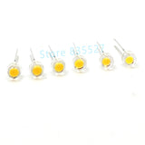 Lot LED 5MM F5 warm white / white 0.25W Super Big Chip Bright Strawhat Light Emitting Diode Chandelier Crystal Lamp DIP