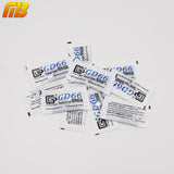 GD66 Thermal Conductive Grease Paste Silicone Plaster For LED Chip Heatsink Compound 50 Pieces Grams High Performance Gray