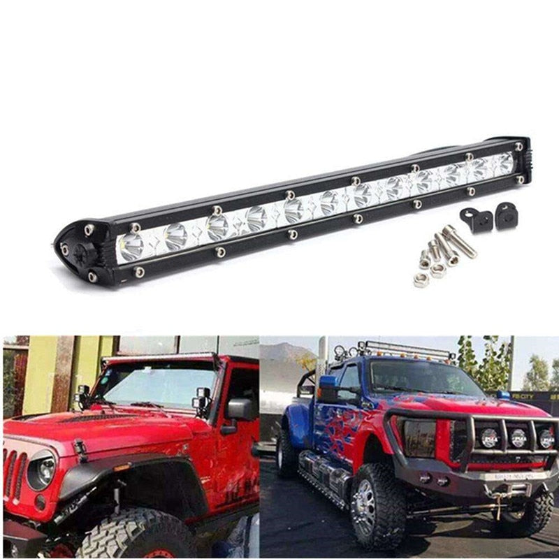 Car Led For Work Car LED Work Light Bar LED Lamps 13.5inch Spotlight Lamp LED Beams 36W ...