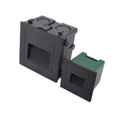 Outdoor Led Step Light IP65 Aluminum Embedded Staircase Corner Lamp Waterproof Recessed Wall Stair Lamp Footlight