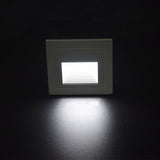 Outdoor Led Step Light IP65 Aluminum Embedded Staircase Corner Lamp Waterproof Recessed Wall Stair Lamp Footlight