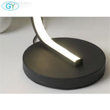 Table Lamp Art Design LED Book Light With Plug 16w LED Lamp For Reading Bedside Table Reading Lamp