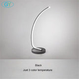Table Lamp Art Design LED Book Light With Plug 16w LED Lamp For Reading Bedside Table Reading Lamp