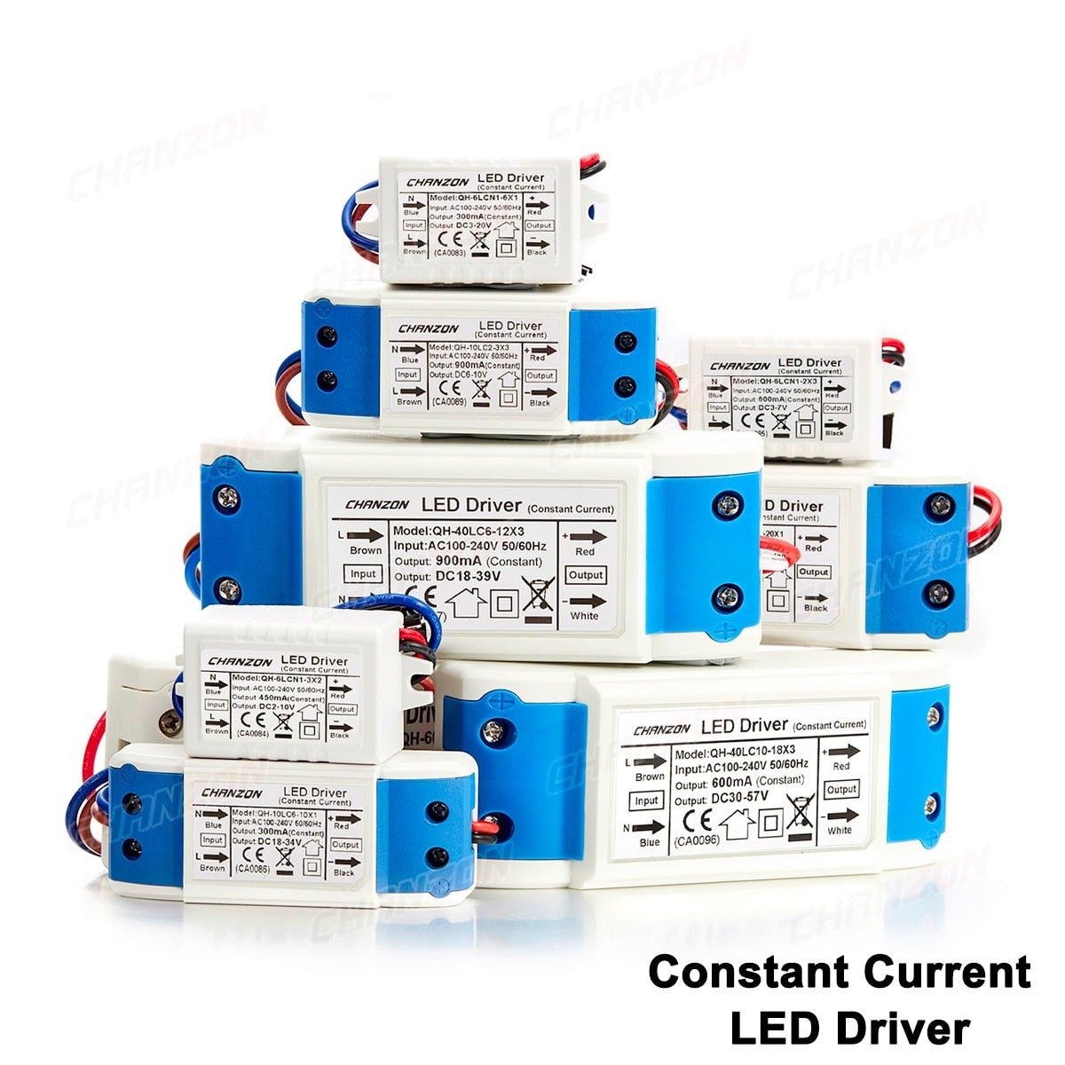 Constant Current External LED Driver 1W 3W 5W 10W 20W 36W 50W 300mA 450mA 600mA 900mA 1500mA Isolation Lighting Transformer