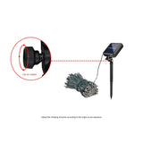 22M 200 Led Christmas Tree Garland Houses/Street Garden Waterproof Solar Chain String Fairy Lights Outdoor Valentines Decoration