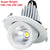 Super Bright 10W 15W 25W 30W LED Trunk Light Gimbal Light Adjustable COB Dimmable Rotation Recessed Ceiling Downlight AC85-265V